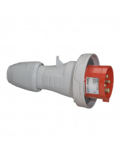 FICHE MOBILE DROITE P17 380/415 V~ 32 A 3P+T IP 66/67 LEGRAND 555438