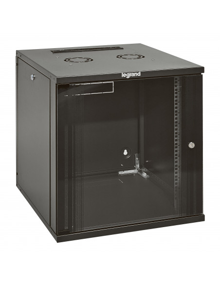 Coffret fixe 19pouces livré à plat Linkeo capacité 21U 1025x600x600mm LEGRAND 646265
