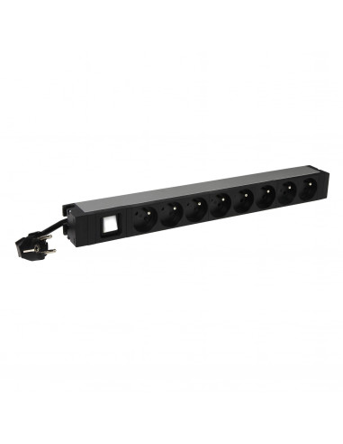 PDU 19P 8X2P+T FR/B + INTER LEGRAND 646822