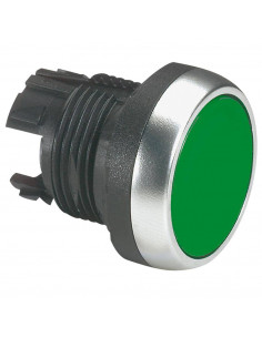 Tête à impulsion non lumineuse affleurante IP69 Osmoz composable vert LEGRAND 023802 2