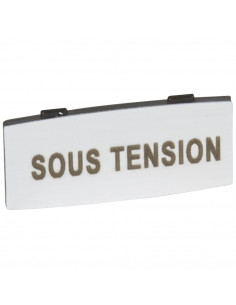 INSERT MARQUE SOUS TENSION LEGRAND 024339