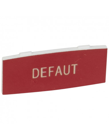 INSERT MARQUE DEFAUT (ROUGE) LEGRAND 024340