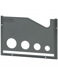 Pochette ouverte autocollante pour plans largeur 340mm et hauteur 235mm RAL7035 LEGRAND 036580