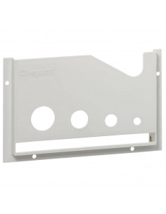 Pochette ouverte autocollante pour plans largeur 260mm et hauteur 165mm RAL7035 LEGRAND 036581