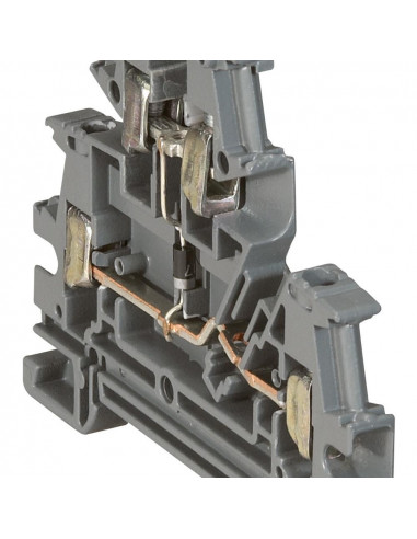 Bloc de jonction à fonction à vis viking 3 avec 2 jonctions 2 étages à diode LEGRAND 037155