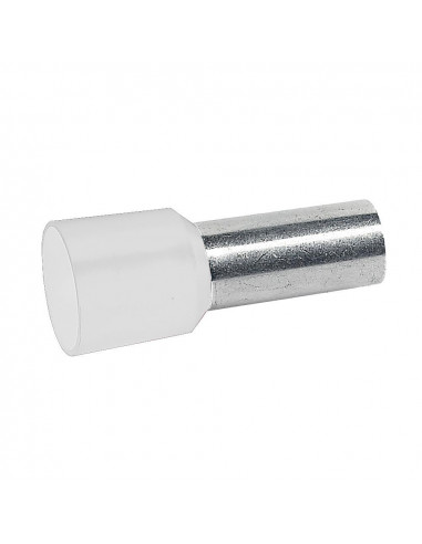 100 Embouts de câblage à collerette isolante Starfix simple unitaire pour conducteurs section 16mm² blanc LEGRAND 037670