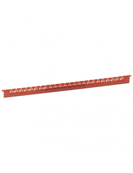 600 repères Mémocab largeur 2,3mm avec chiffre 2 selon code couleur international LEGRAND 037810