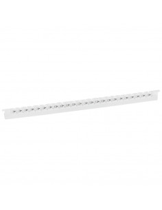 240 repères Mémocab largeur 2,3mm avec lettre majuscule A noir sur fond blancLEGRAND 037826