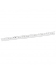 240 repères Mémocab largeur 2,3mm avec signe conventionnel point noir sur fond blanc LEGRAND 037955
