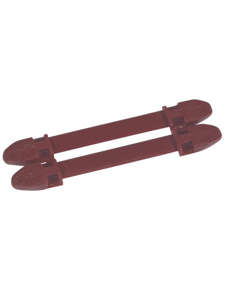 100 Porte-repères rouge Duplix 7 caractères LEGRAND 038452
