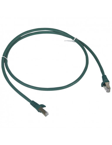 CORDON C6 F/UTP  LSZH VERT 1 M LEGRAND 051850