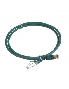 Cordon de brassage et utilisateurs RJ45 LCS³ catégorie 6A S/FTP blindé impédance 100ohms Longueur 1m LSOH RAL6026 LEGRAND 051866