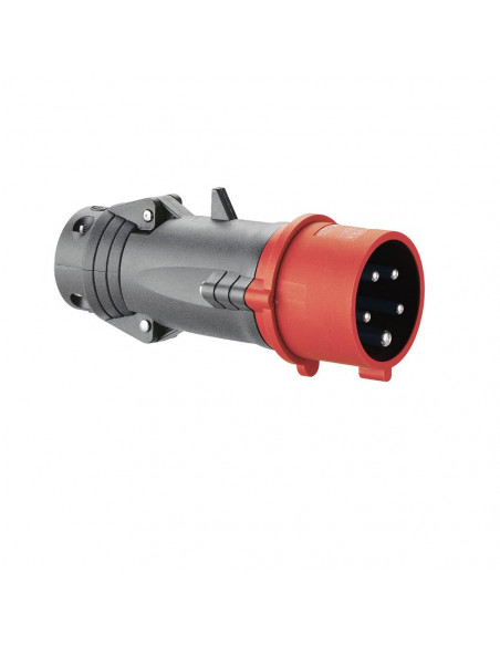 Fiche mobile droite Hypra IP44 32A de 380V à 415V 3P+N+T plastique LEGRAND 052944