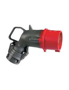 Fiche mobile coudée Hypra IP44 32A 380V~ à 415V~ 3P+N+T plastique LEGRAND 052964 2