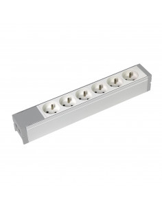 Bloc nourrice équipé de 6 prises 2P+T à câbler LEGRAND 073402