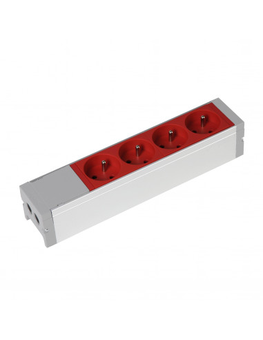 4 PC 2P+T F/B DETROMP A CABLER LEGRAND 073404