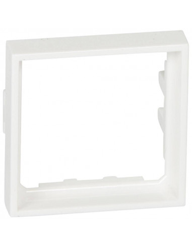 Adaptateur pour remplacer un ancien mécanisme Mosaic 50x50mm sans changer la plaque et le support 2 modules LEGRAND 079153