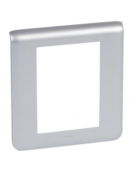 Plaque pour écran tactile couleur MyHOME screen BUS 3,5pouces Mosaic alu LEGRAND 079174