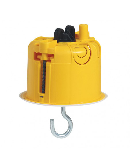 Boîte à encastrer Batibox plaque de plâtre pour luminaire avec couvercle Ø65mm LEGRAND 090565