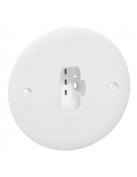 COUVERCLE POUR BRANCHEMENT DE LUSTRE BATIBOX LEGRAND 090570