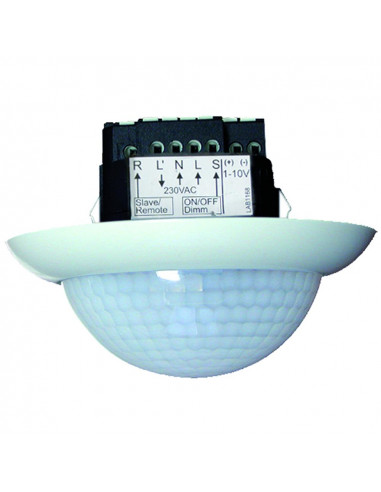 Détecteur Présence 24M Dim 1-10V Encastre B.E.G LUXOMAT PD4-M-DIM-EN 92248