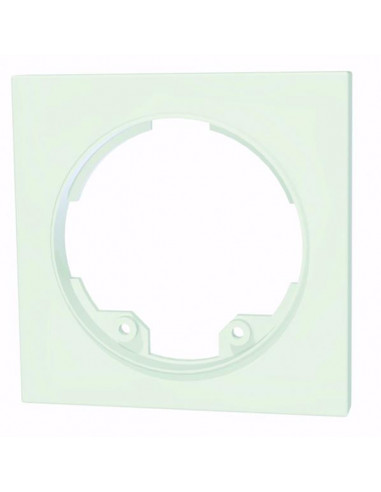 Set De Plaque Central, 45 X 45Mm Blanc Laque Ral9016 B.E.G LUXOMAT SET PLAQUE 45x45mm 94346