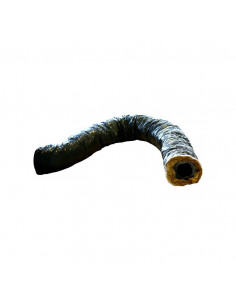 GAINE PVC ECOSOFT ZERO PHTALATE ISOLATION 25MM DIAMETRE 80MM LONGUEUR 10M UNELVENT GP ISO 80-10M ECOSOFT 813940