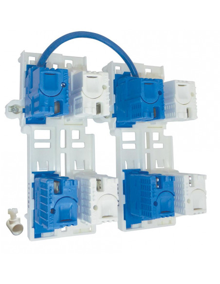 PLATINE CIBE MONO 2x60A  MICHAUD N143