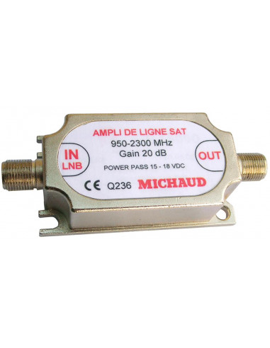 AMPLIFICATEUR SATELLITE DE LIGNE  MICHAUD Q236