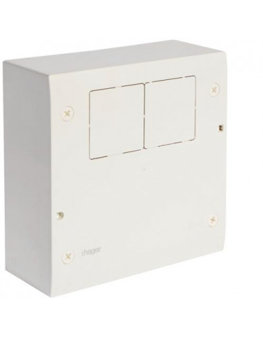 Tableau fonctions audio&telecom HAGER VD02T