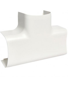 Té p CLM65090 p 65mm h 90mm IK08-IK10 PVC rigide RAL 9010 blanc paloma HAGER CLM650908