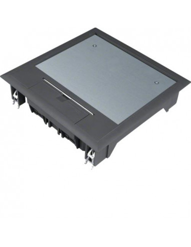 Boîte de sol 12 modules noire HAGER VQ06059005