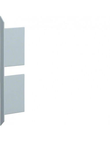 Embout pour BKIS épais 12.5mm double hauteur acier (VERZ) zingué HAGER BKIS121306DVERZ