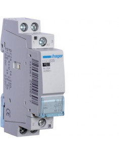 Contacteur 25A. 2F. 24V HAGER ESD225