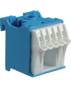 Bornier neutre sanvis 5x4mm2 + 1x25mm2 HAGER KN06N