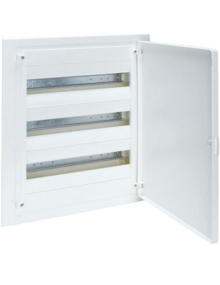 Coffret encastré 54 Modules de 3 rangées avec porte opaque HAGER VF318PR/TD