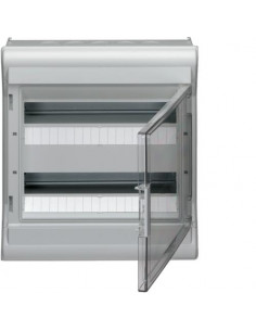 Coffret étanche vector IP55 2 rangées 36 modules h 452mm l 418mm HAGER VE218F