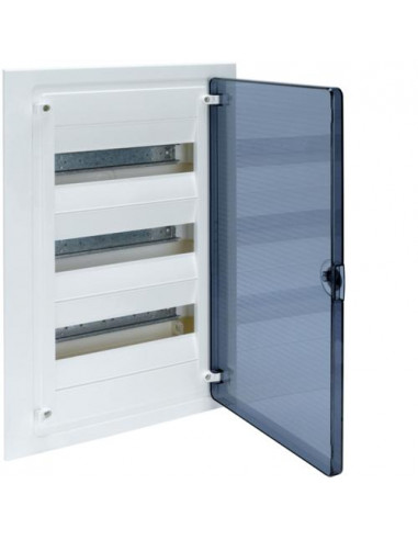Coffret encastré 36 M porte transp. HAGER VF312TR