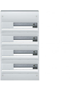 Coffret de distribution Gamma+ 18 4 rangées 72 Modules HAGER GD418A 2