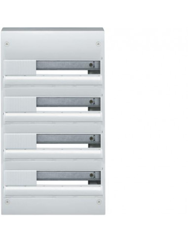 Coffret de distribution Gamma+ 18 4 rangées 72 Modules HAGER GD418A