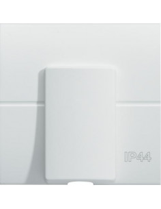 Essensya sortie de câble étanche blanc HAGER WE154