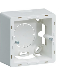 Essensya Boîte 1 poste pour montage en saillie HAGER WE681