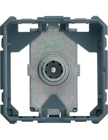 Prise TV gallery BNC traversante 10 db 2 modules HAGER WXF251