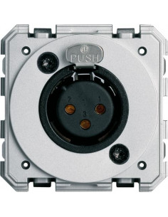 XLR femelle gallery neutre bornier a vis HAGER WXF623