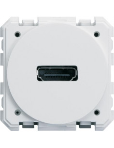Prise HDMI gallery prise traversante keystone HAGER WXF633