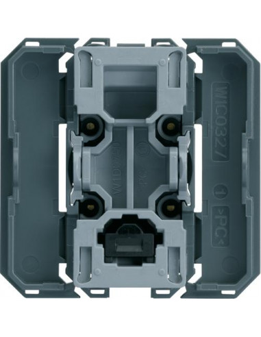 Interrupteur gallery inverseur InterBP 2 modules signal exterieur HAGER WXF023