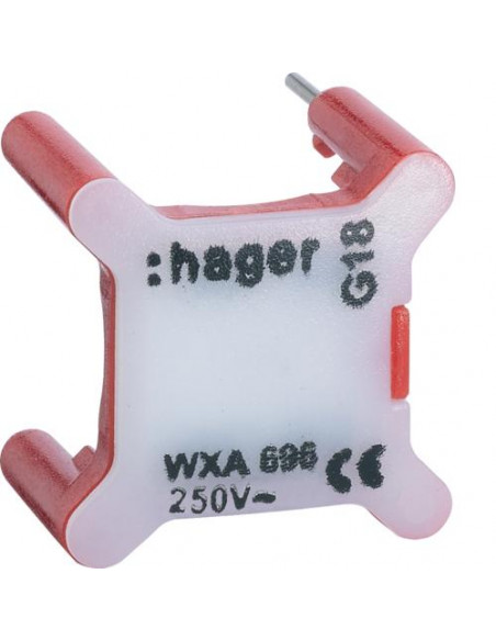 Voyant pour interrupteur gallery 230V rouge HAGER WXA691