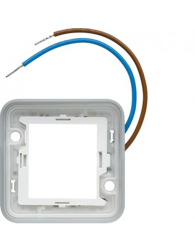 Cubyko collerette lumineuse à LED bleues 230V HAGER WNA697