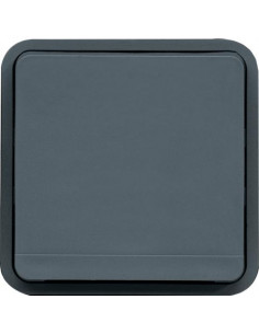 Cubyko Prise Schuko associable gris IP55 HAGER WNA160