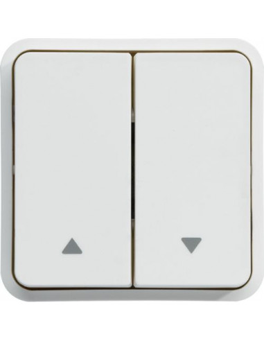 cubyko Inter volet-roulant associable blanc IP55 HAGER WNA300B
